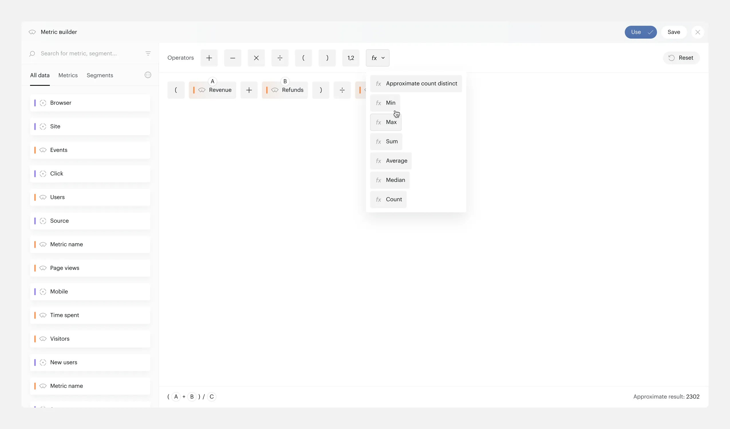 Function creation flow